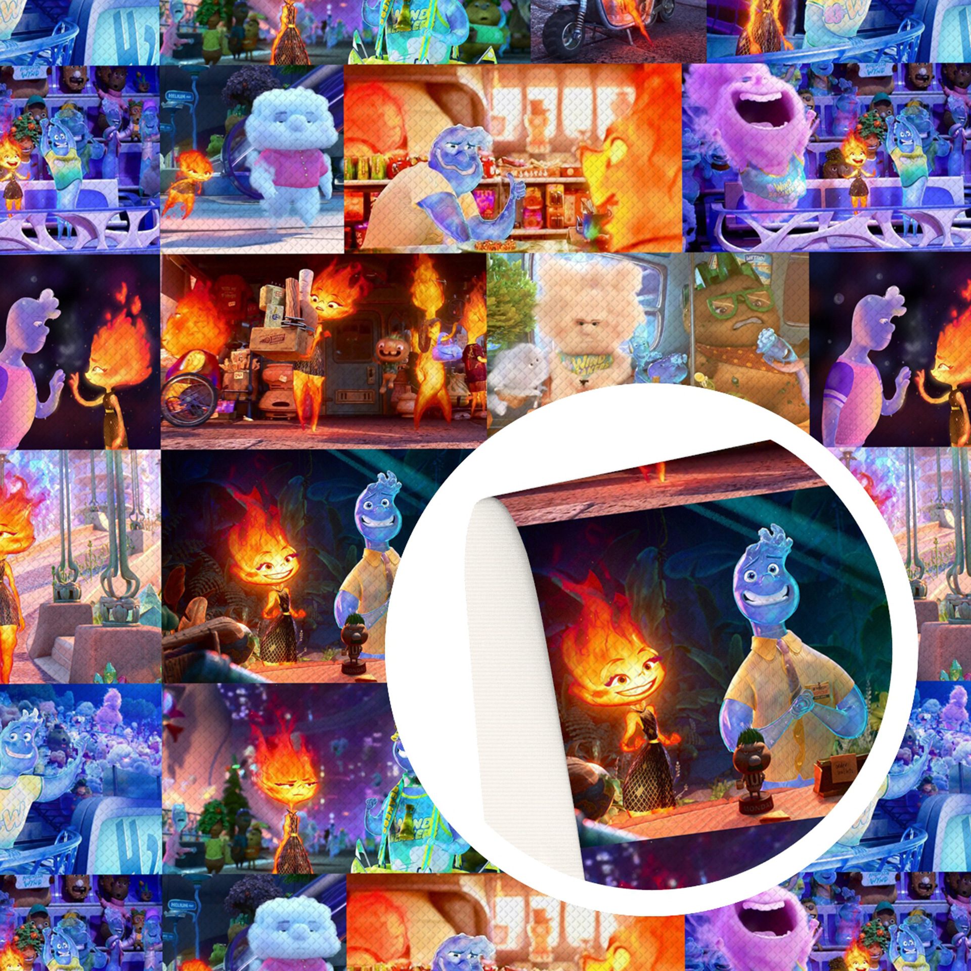 ポリエステル綿、50*145cm連続の-11