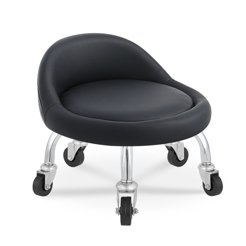 黒小背もたれ鉄輪モデル【ロースツール】