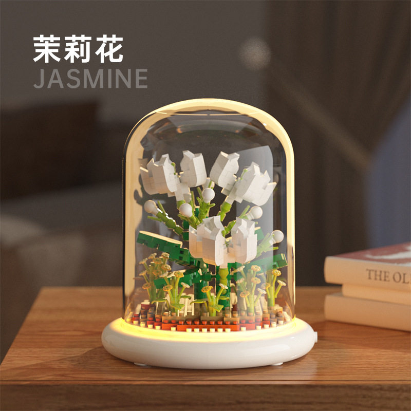 M1093 ジャスミン 520個 (透明カバー+ライトベース) 280g