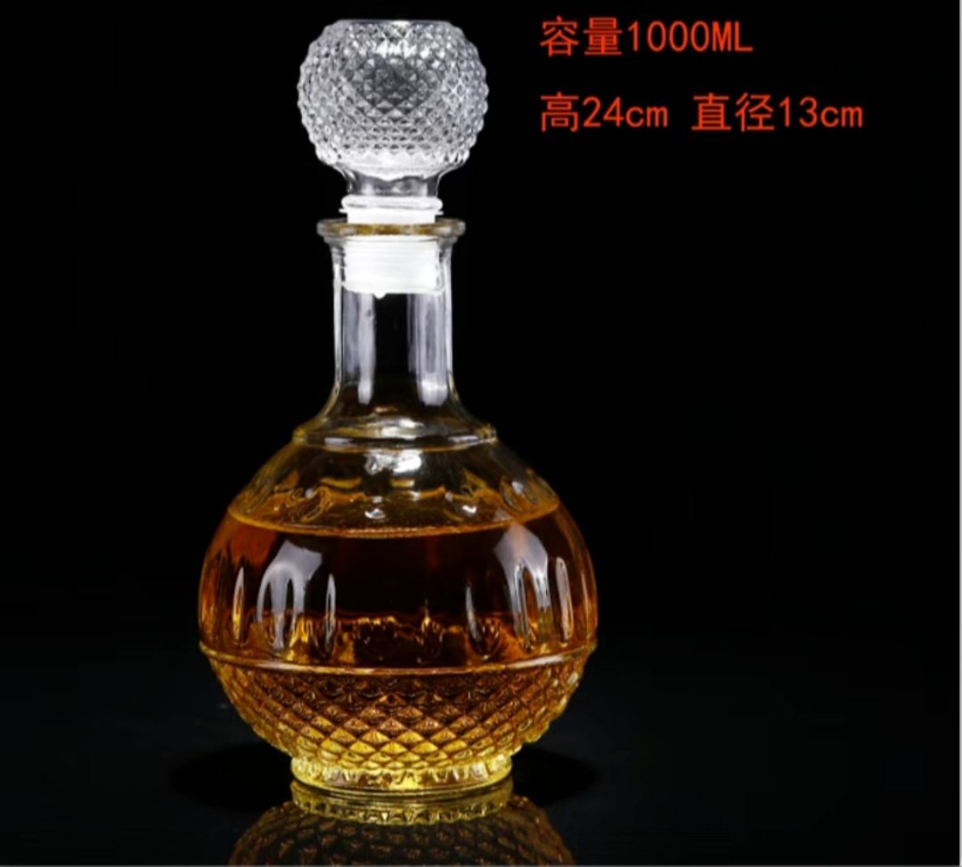 新しい1000ml透明