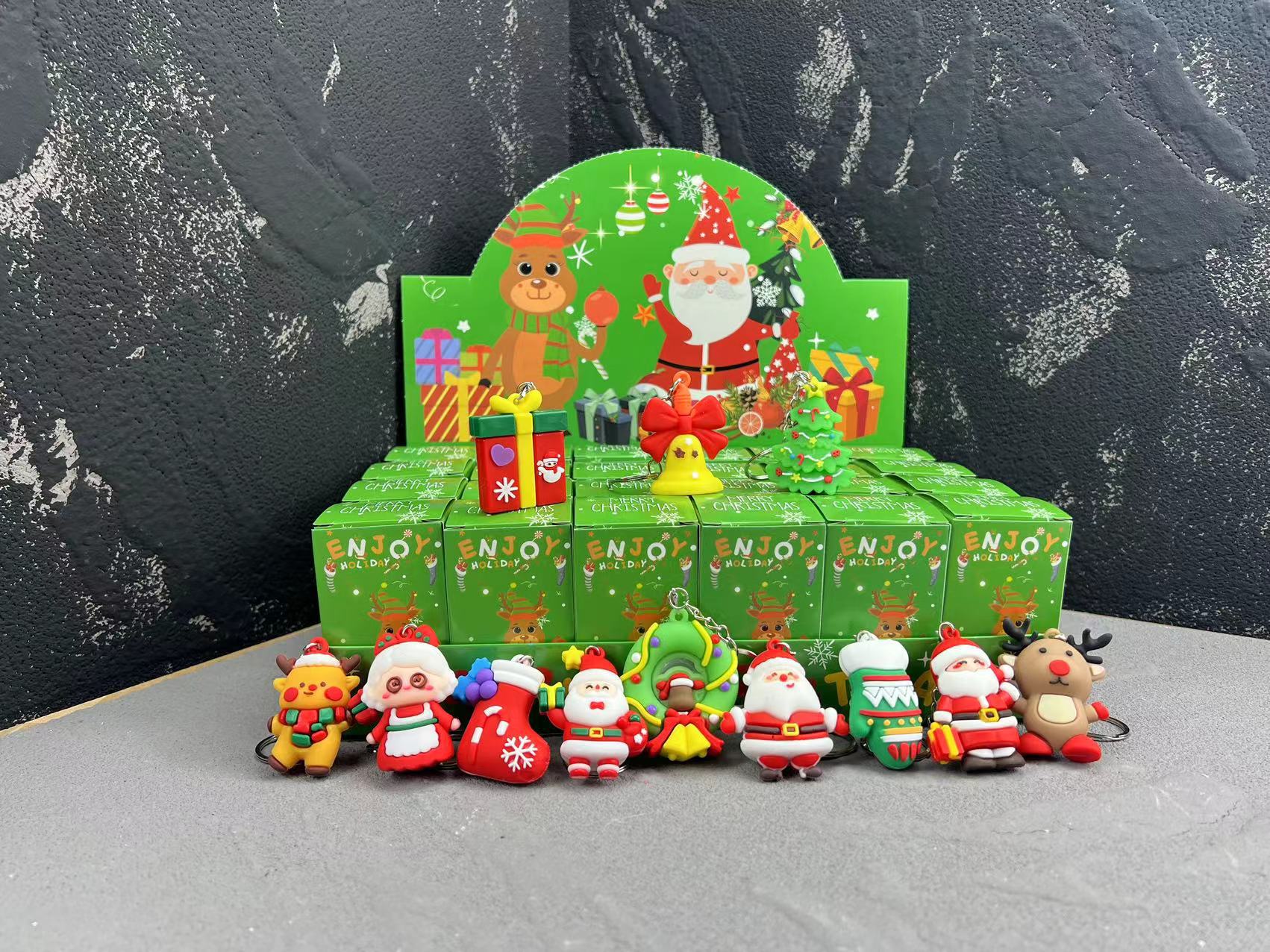 メリークリスマス 24個 ディスプレイボックス付き