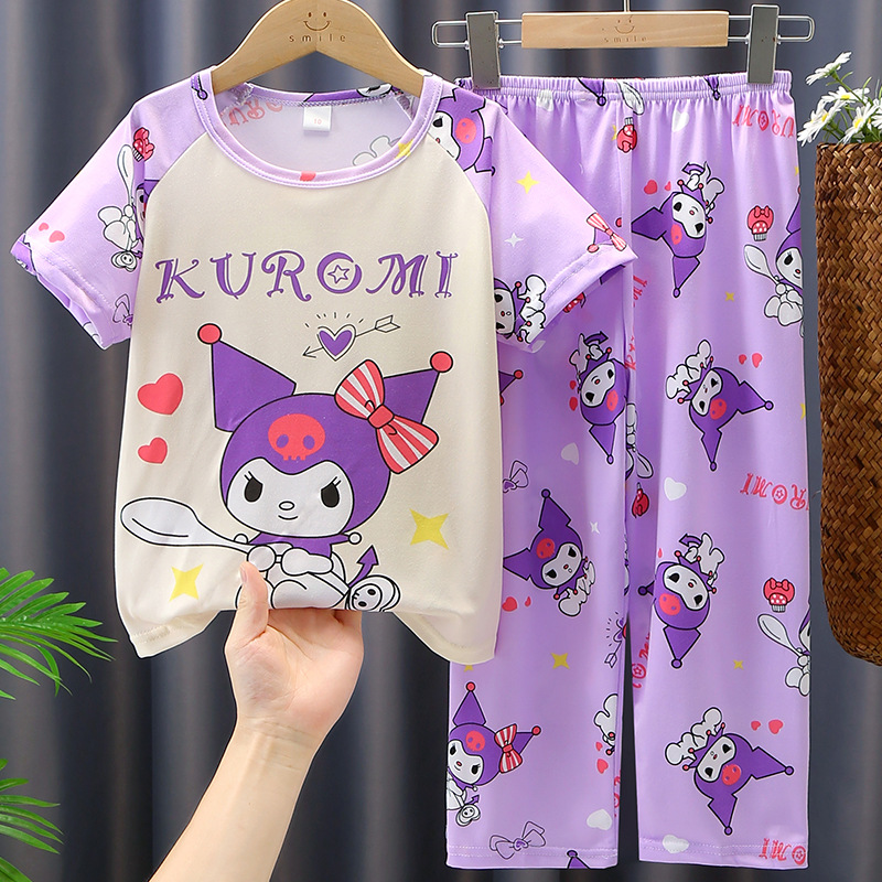 SSショートロングパープルドロップライス