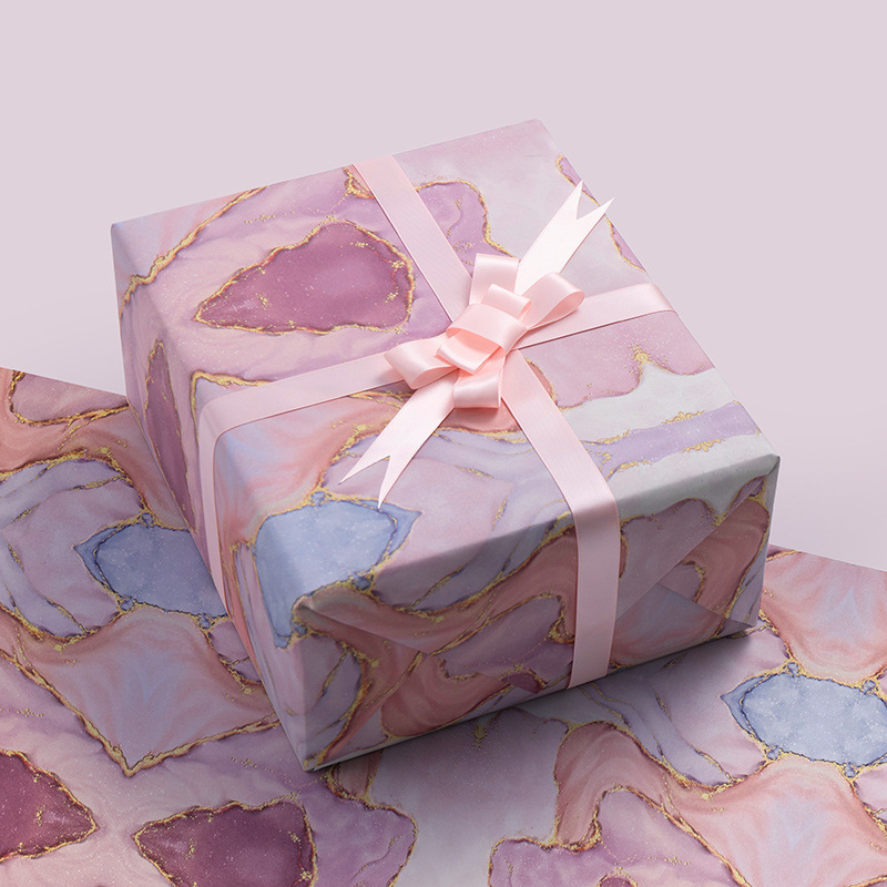 光沢石紋50*70cm (同じリボンは個別に購入する必要があります)