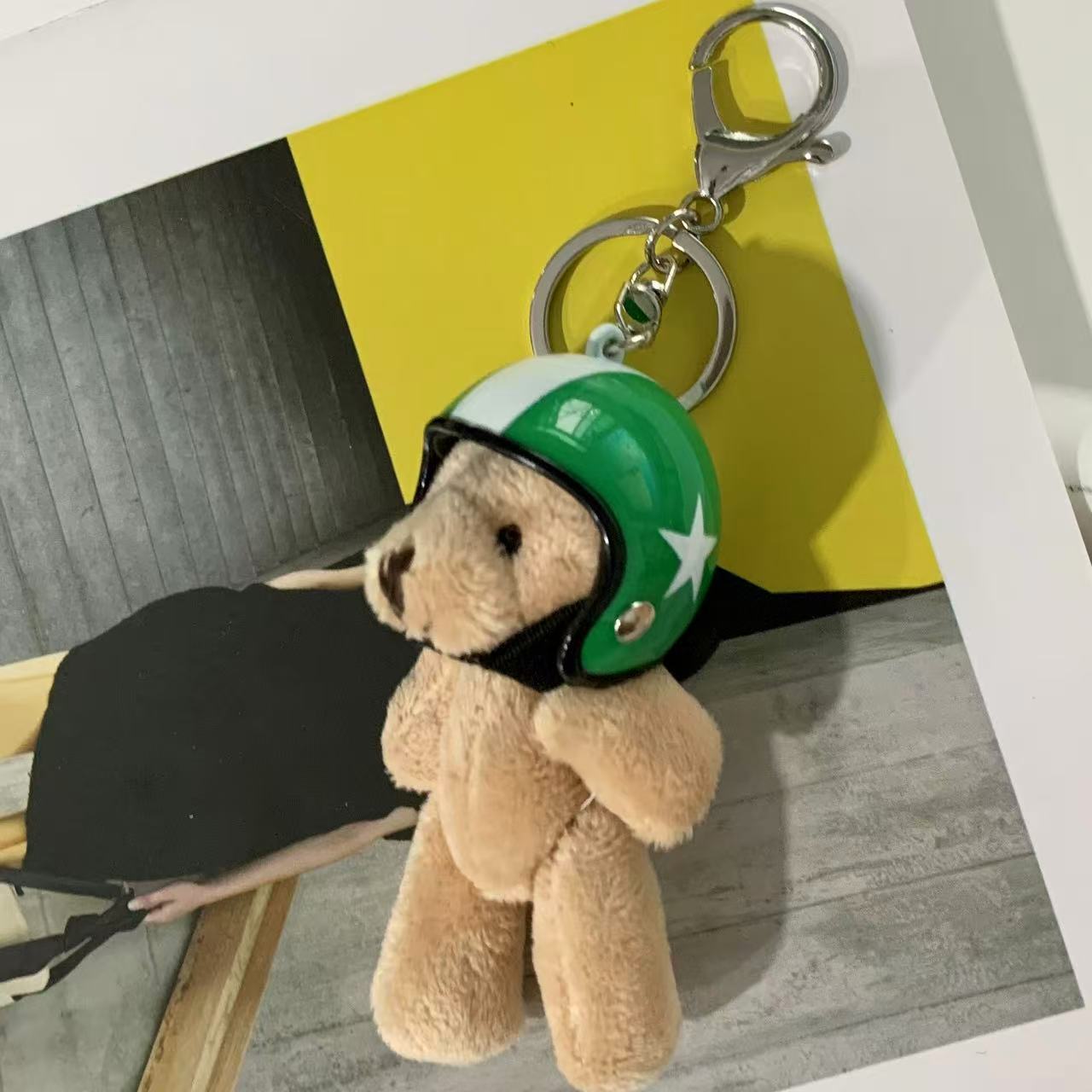 緑白五芒星【バイクカフェベア】