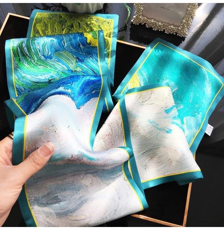 油絵の畑