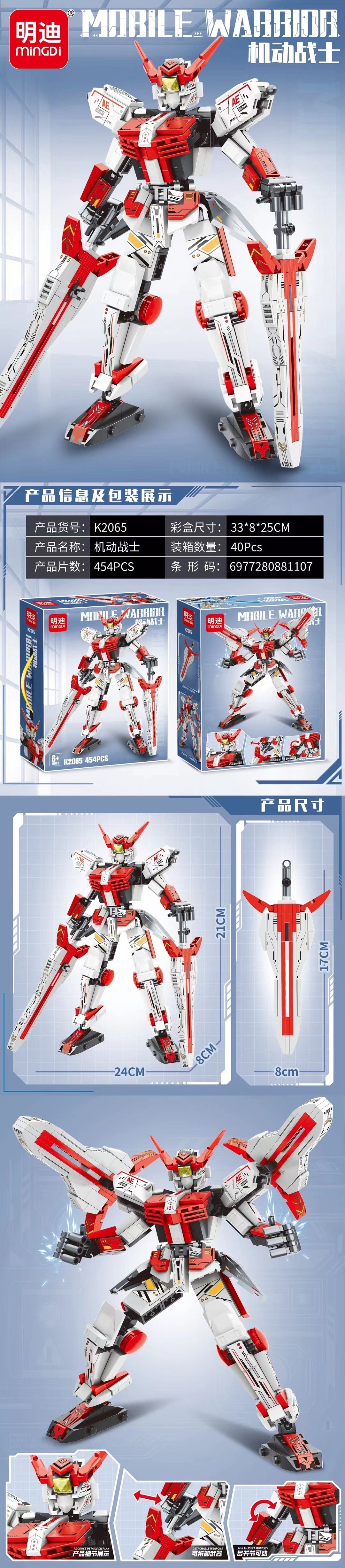 K2065 機動戦士 454 粒子 [絶妙なスーツケース]