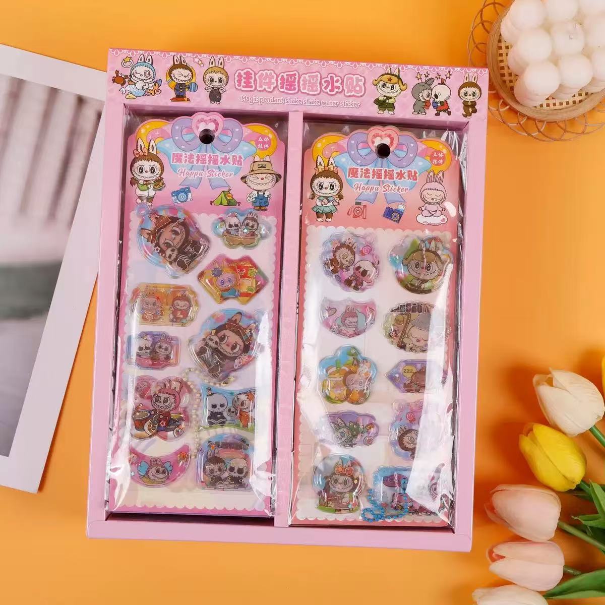 ブブシェイクウォーターステッカー ロングスタイル