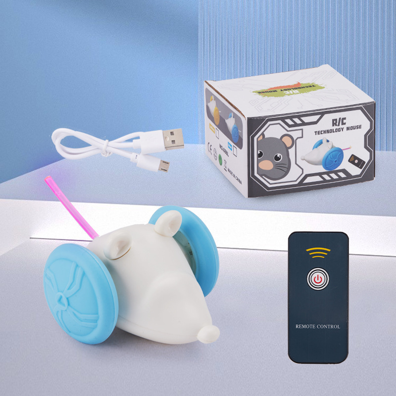 ブルーファニーペットマウス(充電式ライトリモコンバージョン)