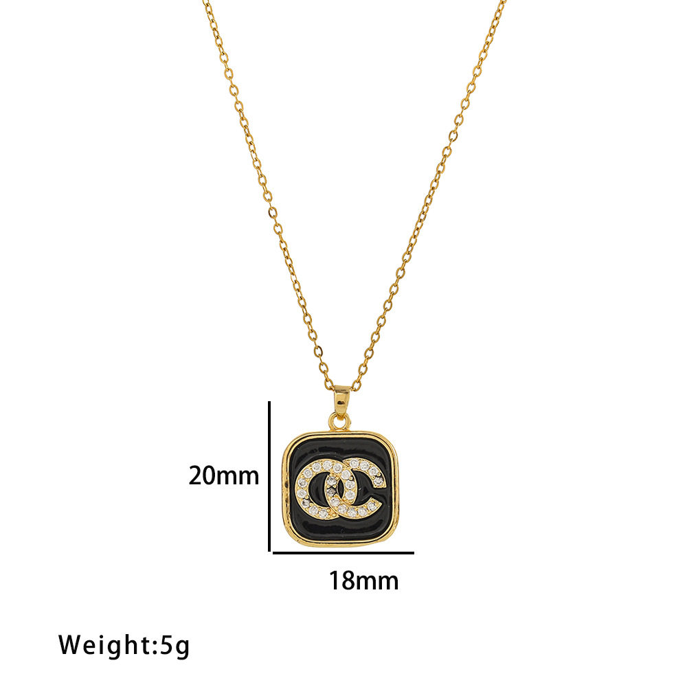 510ゴールドccネックレス