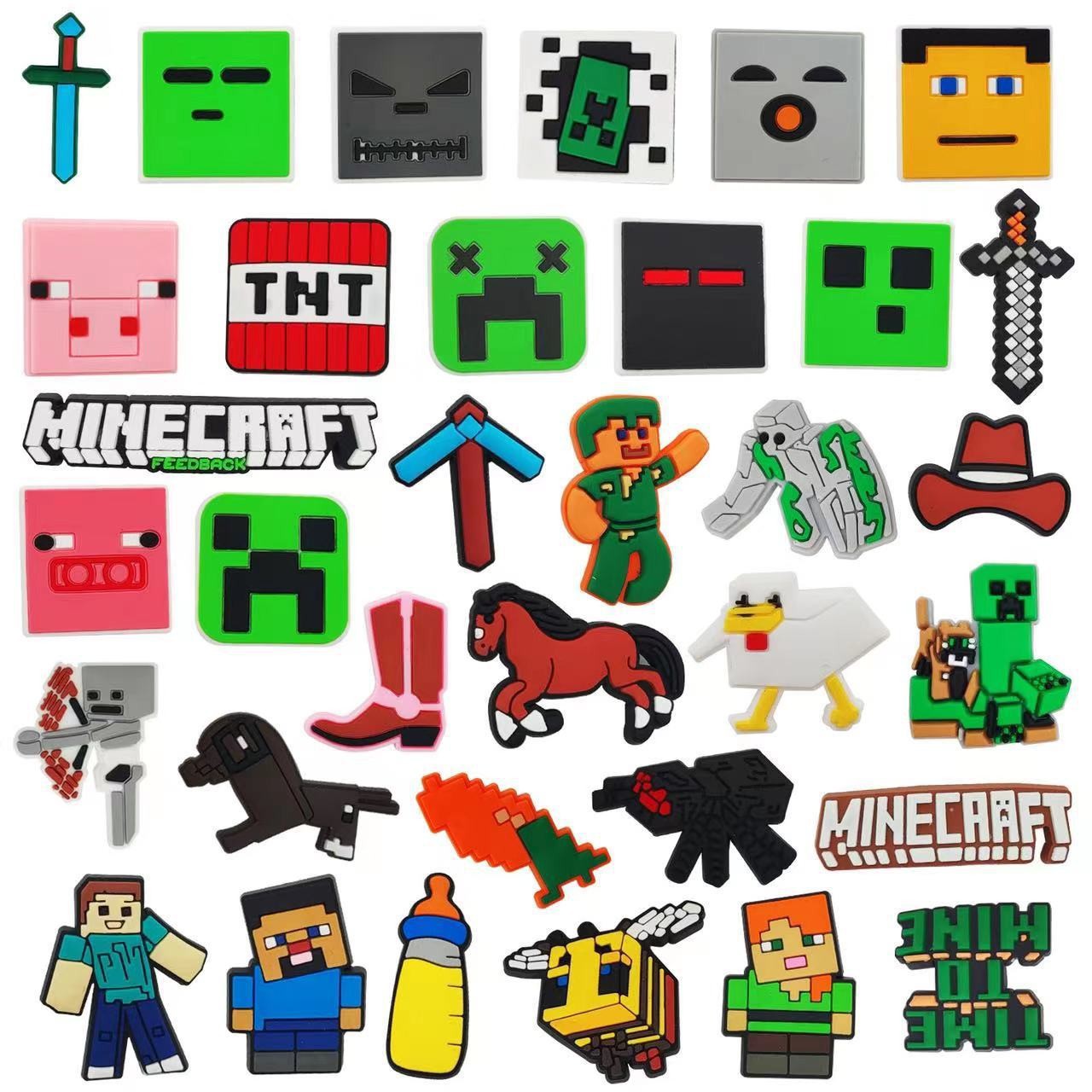 22-Minecraft (1 パックに 34 のスタイル)