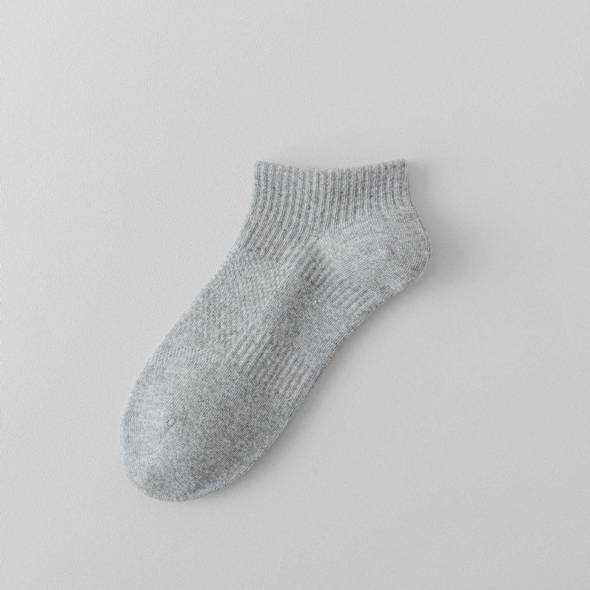 グレーボートソックス【四季】