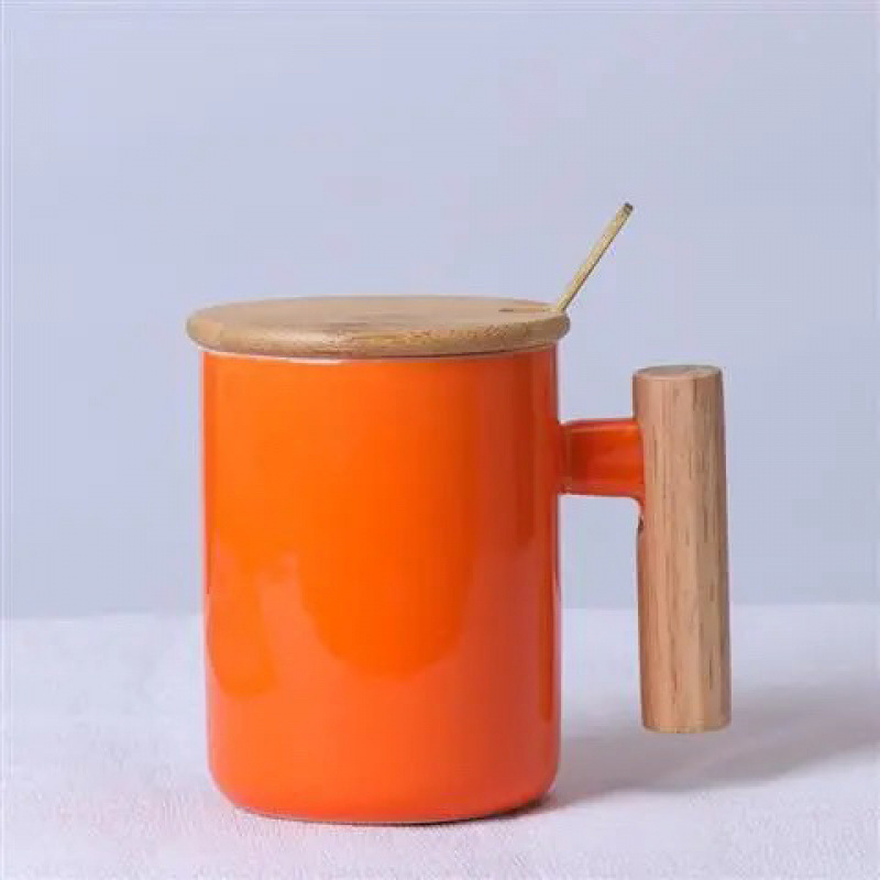 ∏オレンジ - 蓋付きスプーン