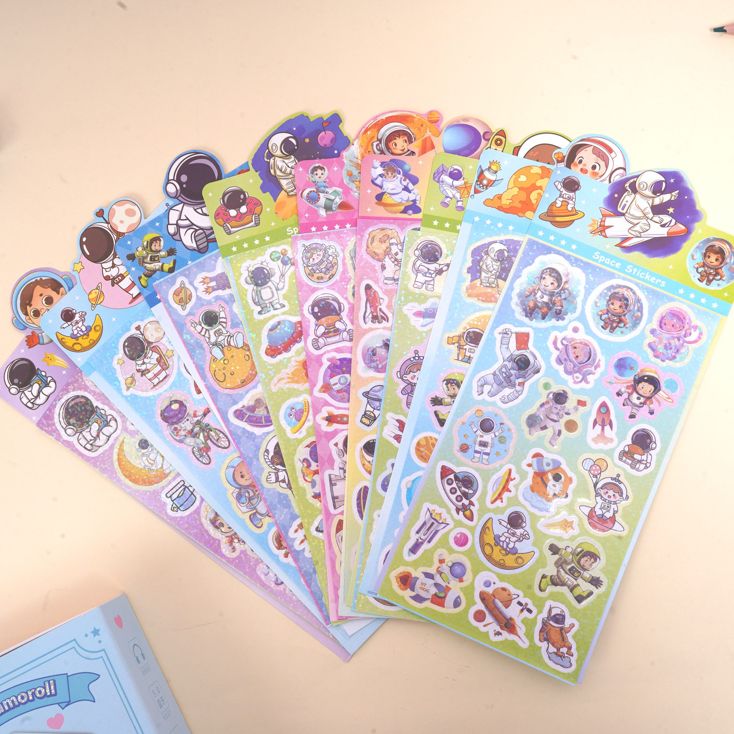 DM-16 宇宙飛行士レーザーステッカー