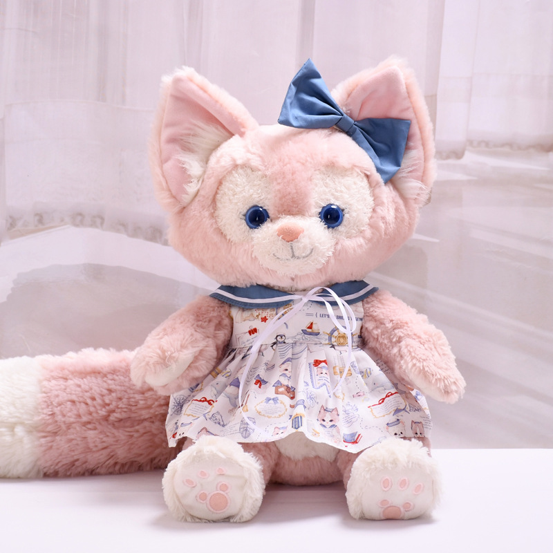 プリントネイビースカートセット（ベビー服のみの販売、人形は含まれません）