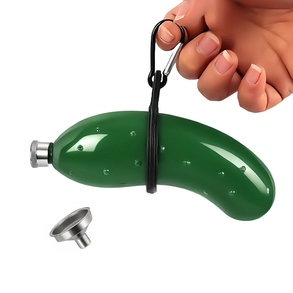 5オンス キュウリ ワインボトル/吊り下げバックル/ファンネル