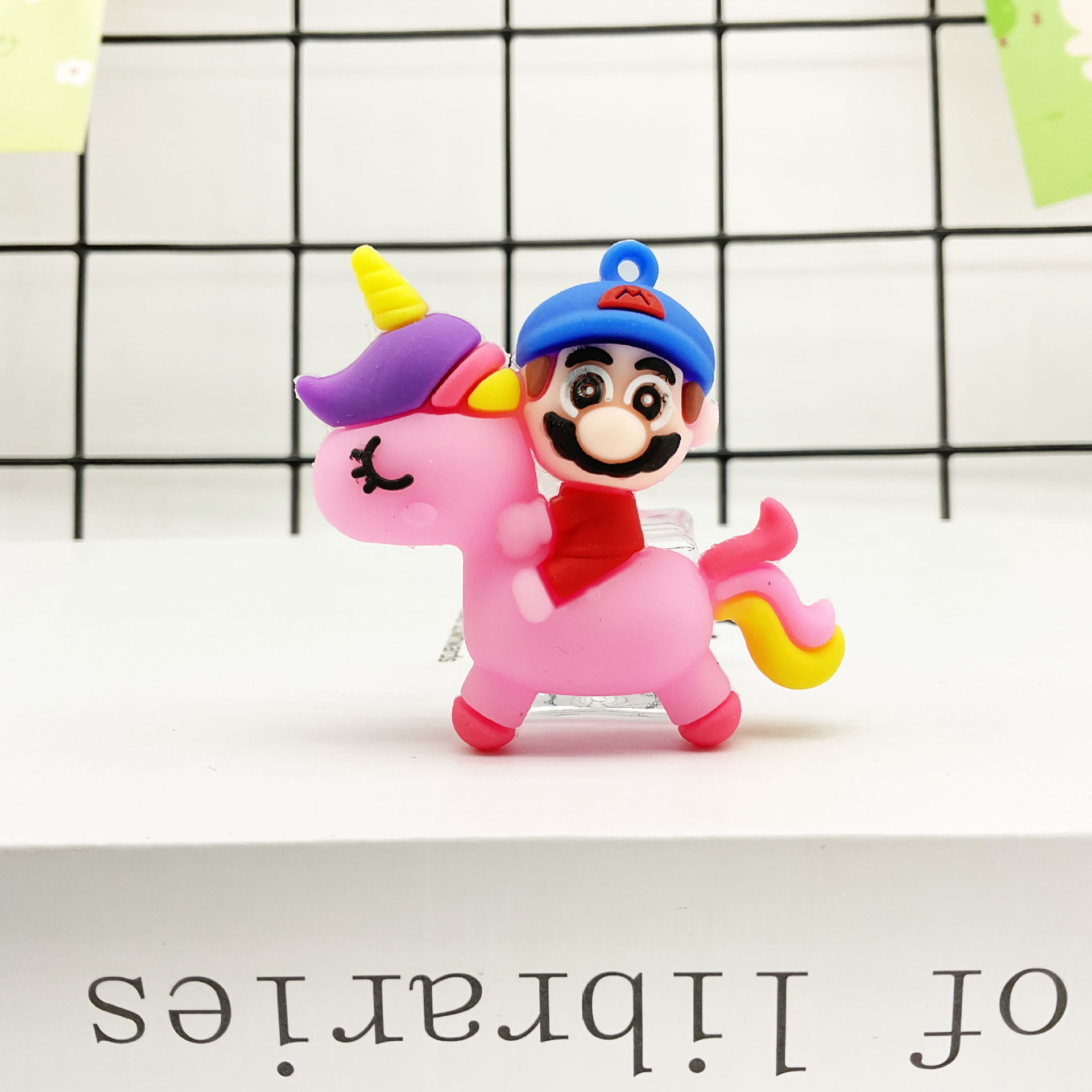 青い帽子