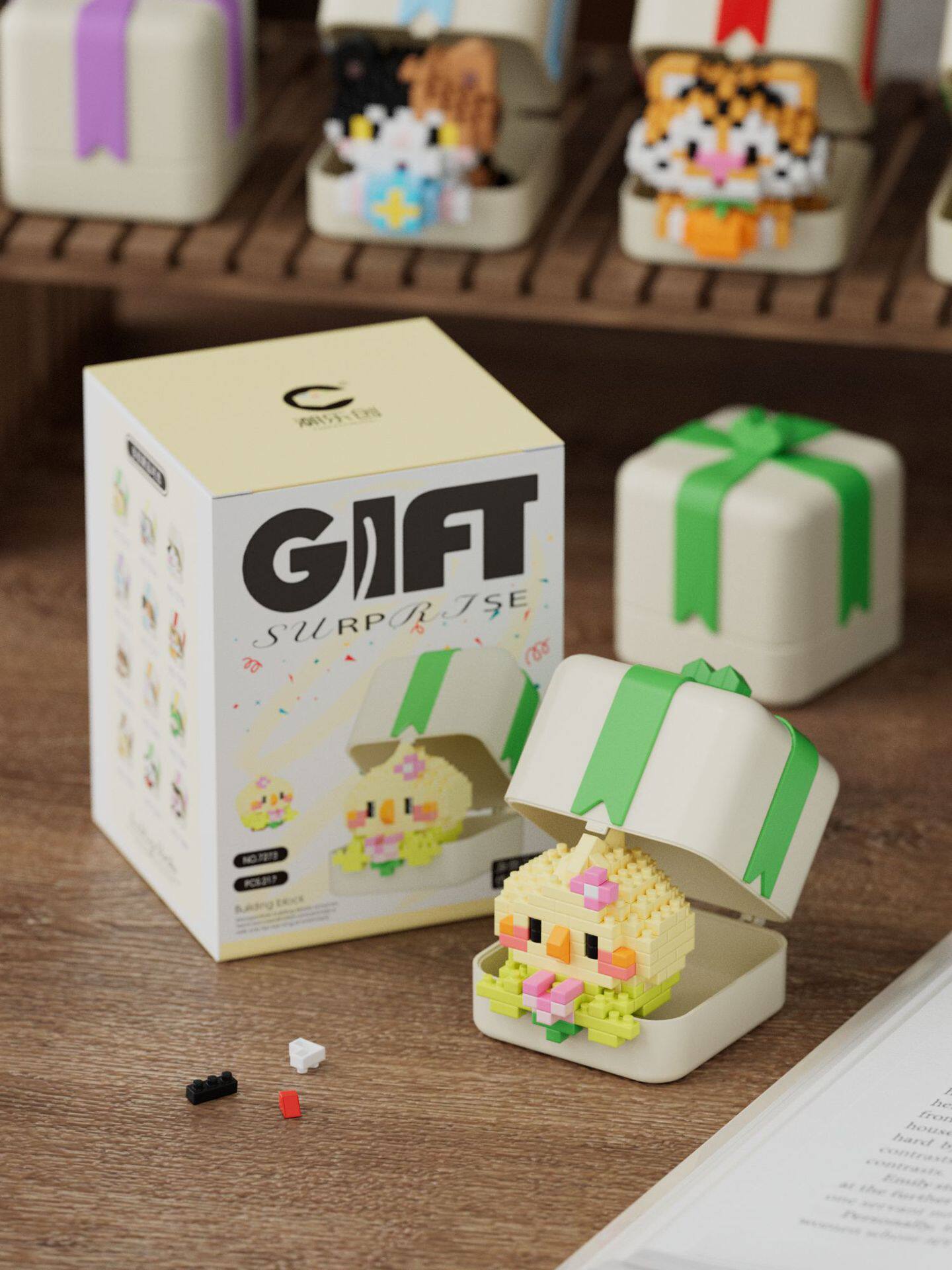 チョコ+ギフトボックス 217粒【カラーボックス包装】