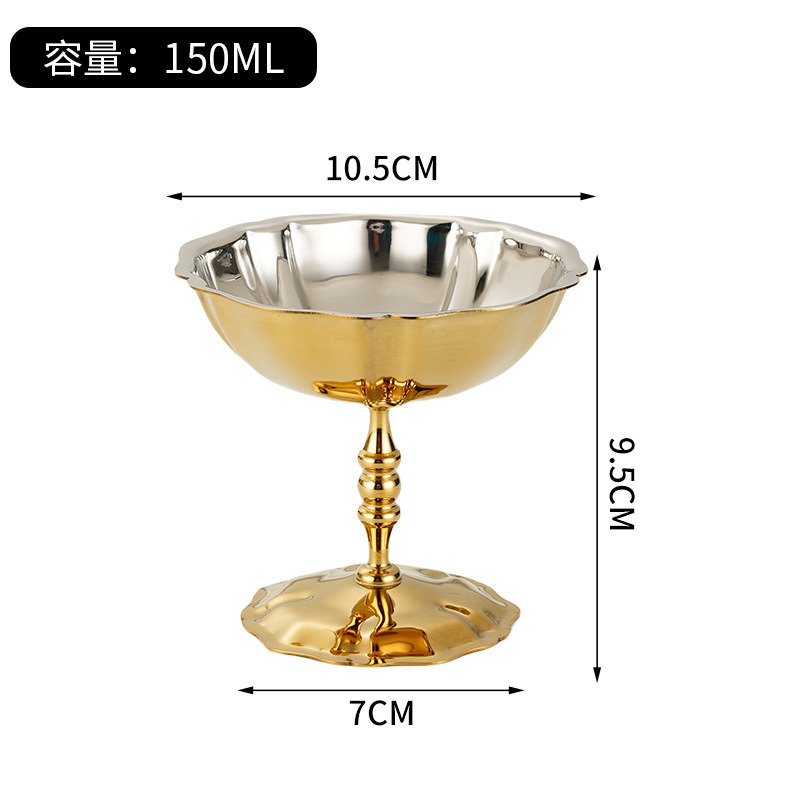 黄金の蓮の花カップ