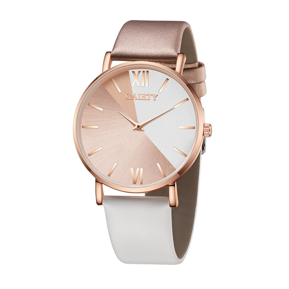 ゴールド+ホワイト+ローマンプレート