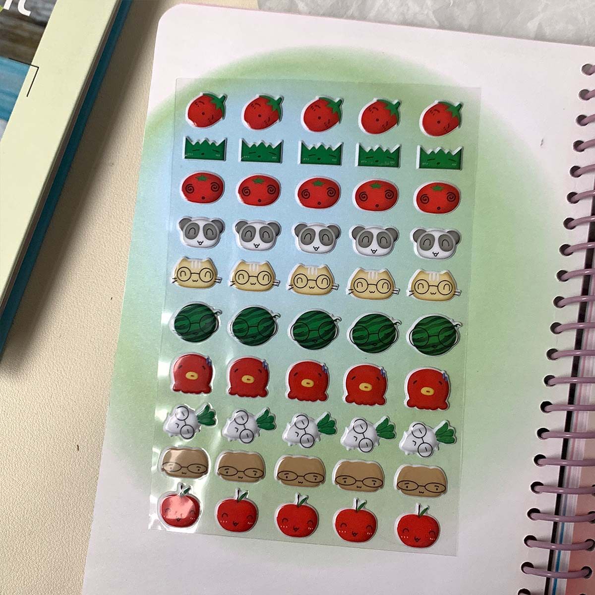 私の菜園（立体バブル）