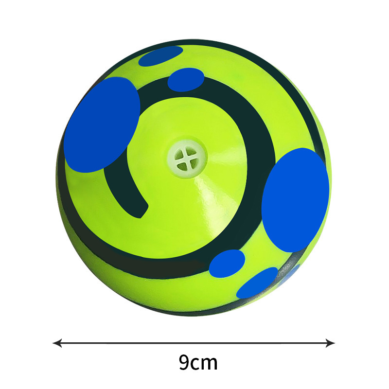 緑球9CM bbは発声 (opp袋入り) 7 ~ 20斤の犬用