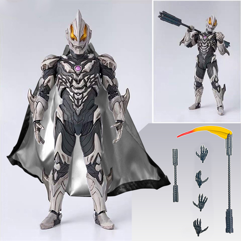 【黒マント】極悪ベリア 18cm多関節超可動