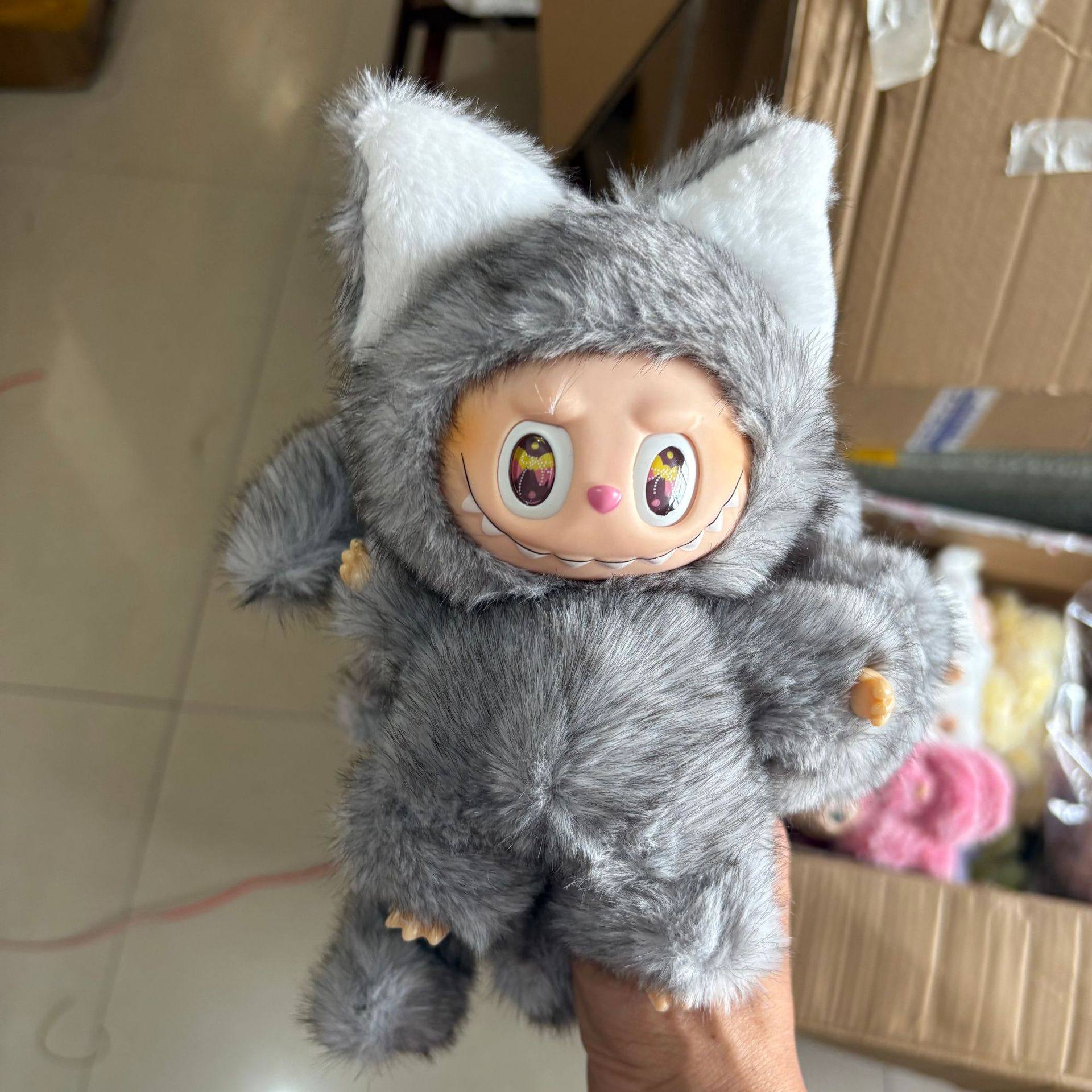 九尾の狐 グレー【高品質広東版】