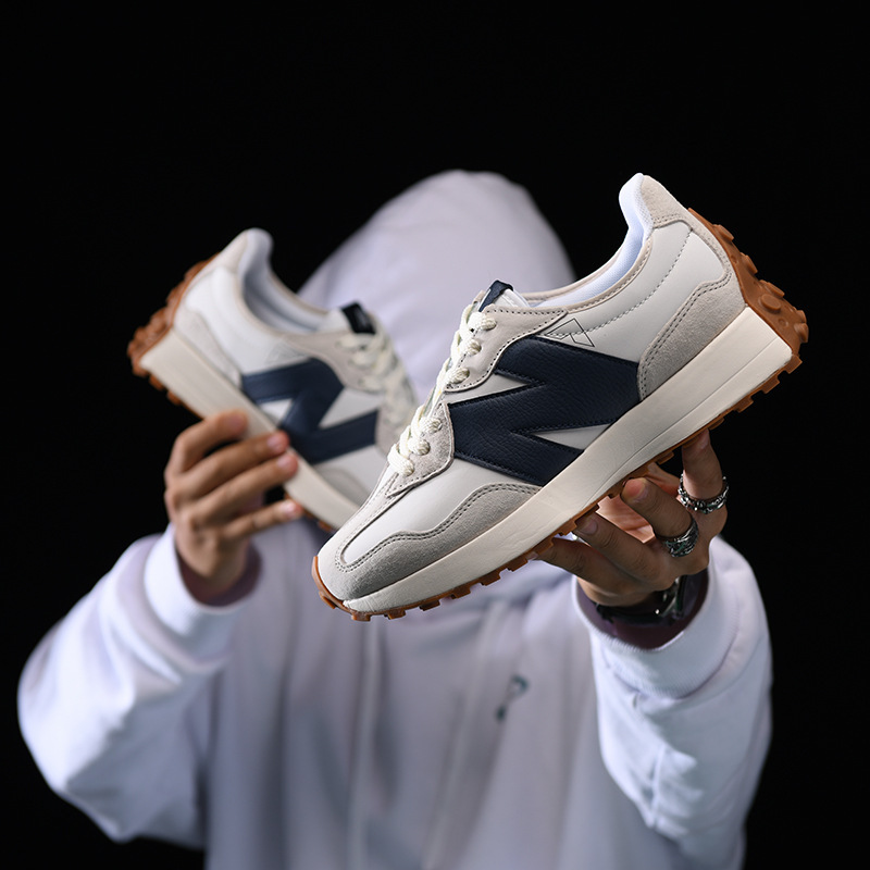 NB-327-6 ホワイトダークブルー