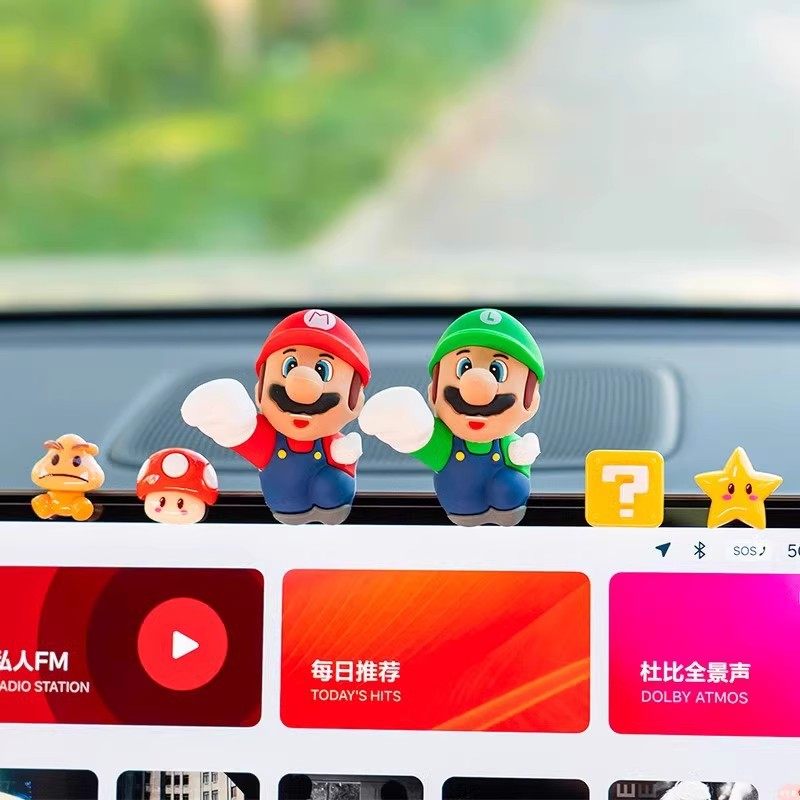 【赤い帽子+緑の帽子】マリオ2個+キノコの星