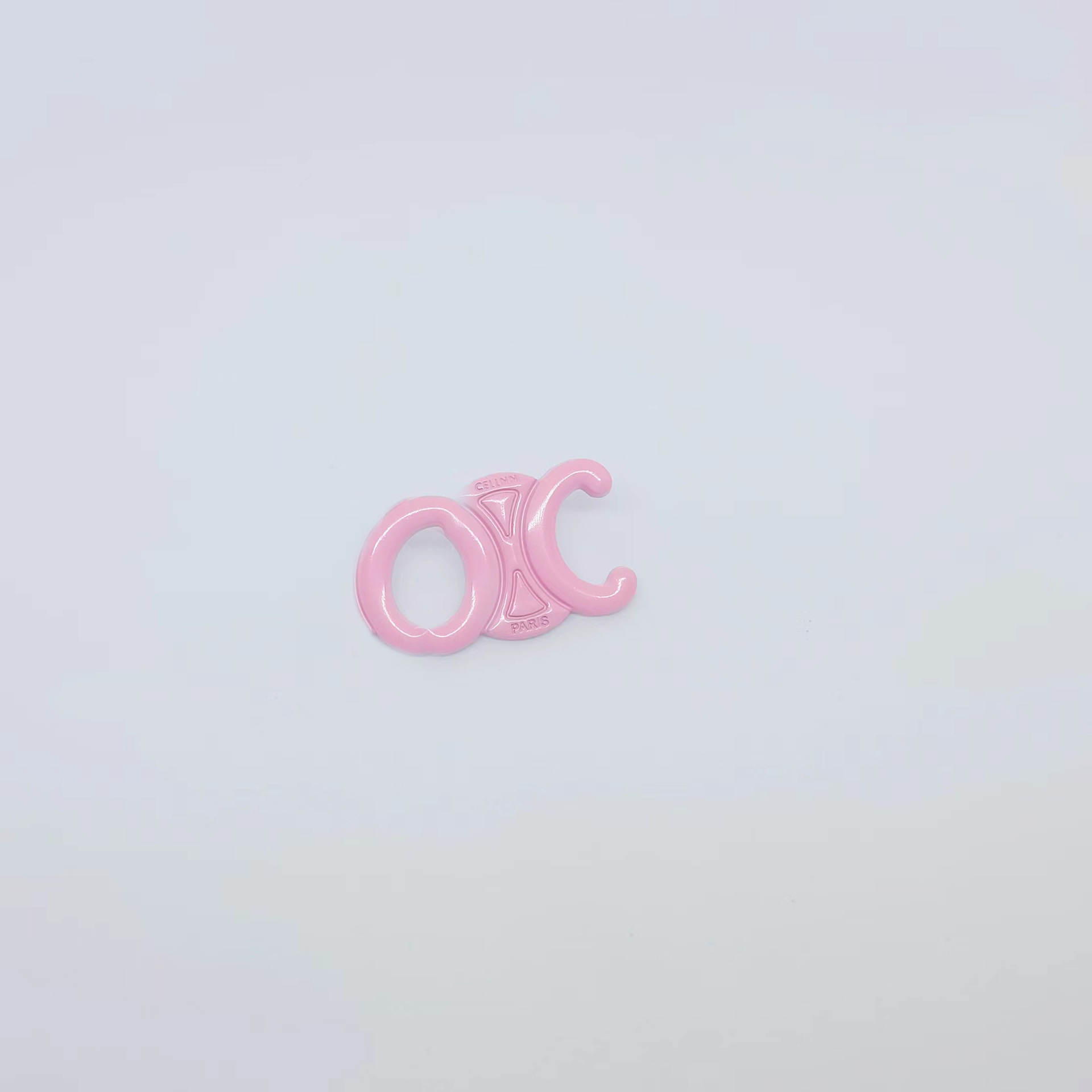 ピンク 30*21MM バッククリップ付き