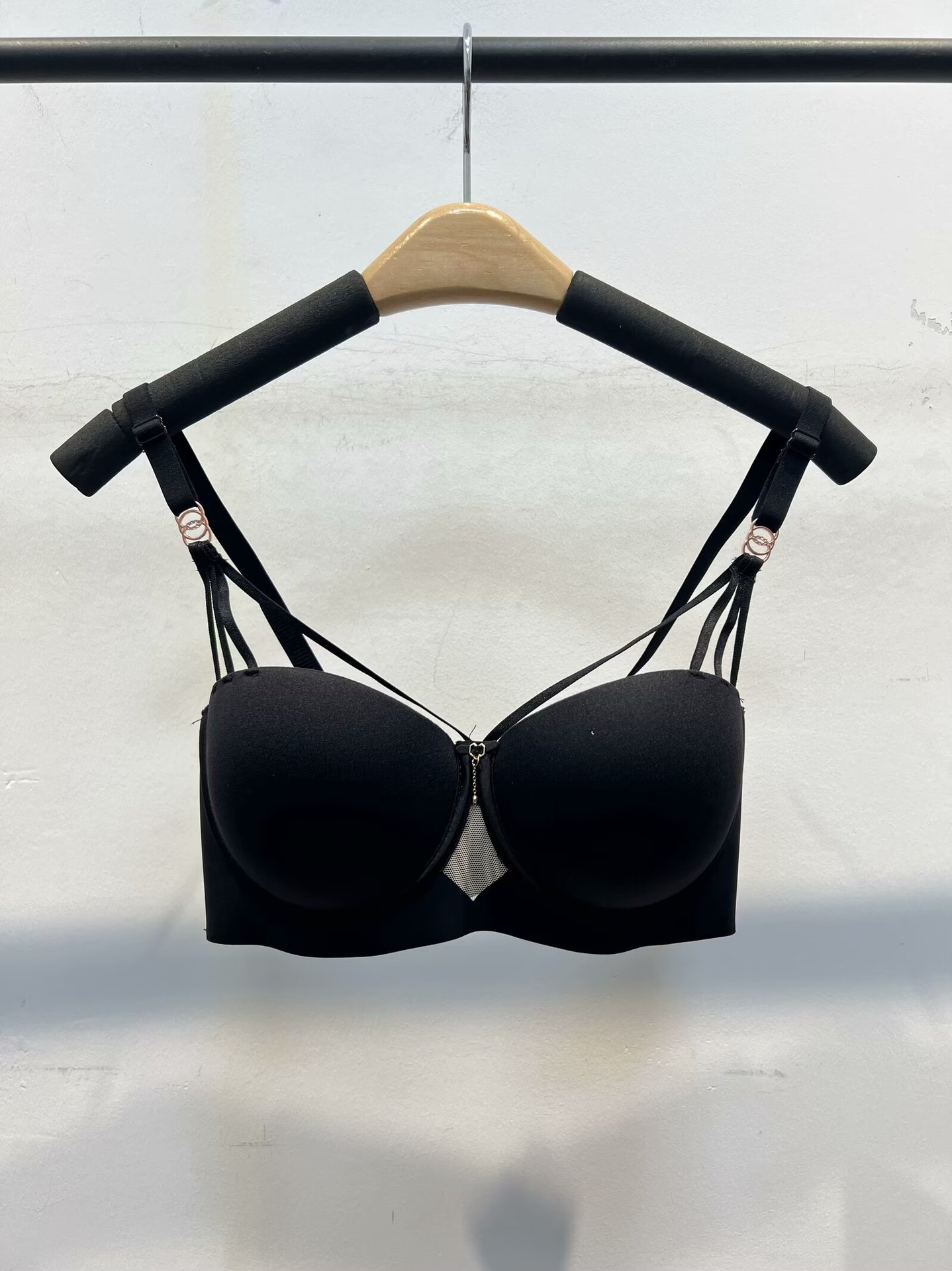 ブラック F158#ダイヤモンドなしのシングルブラ