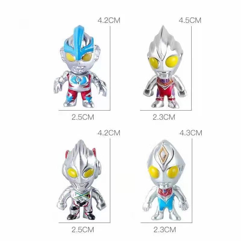 本物のウルトラマン4点セット