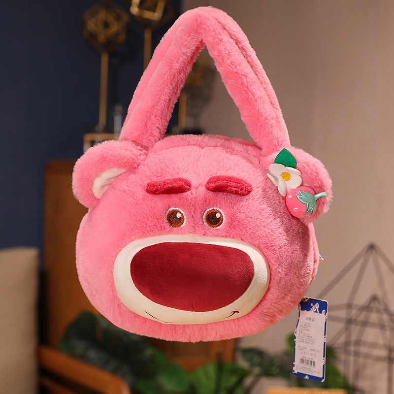 正規品ディズニーかばん【いちごくまピンク】