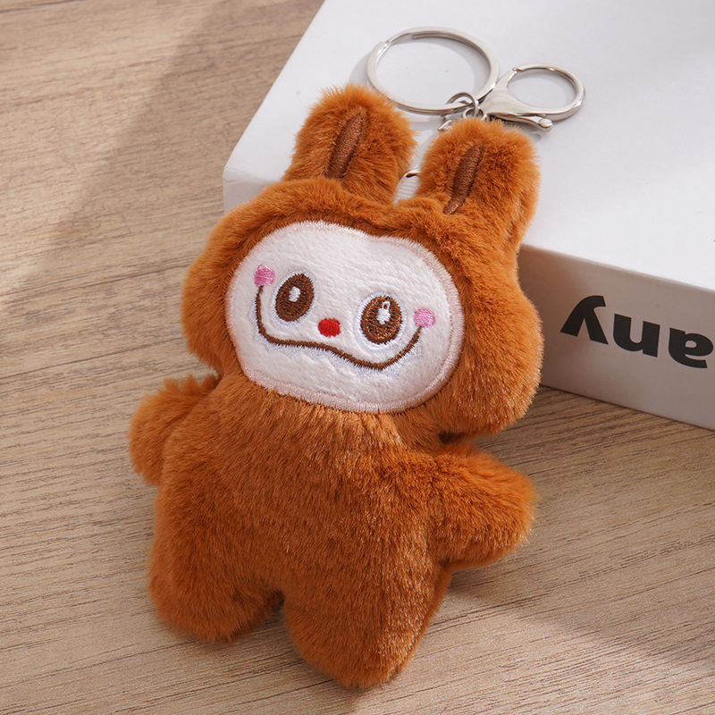 ラブブ ダークブラウン（キーホルダー風）