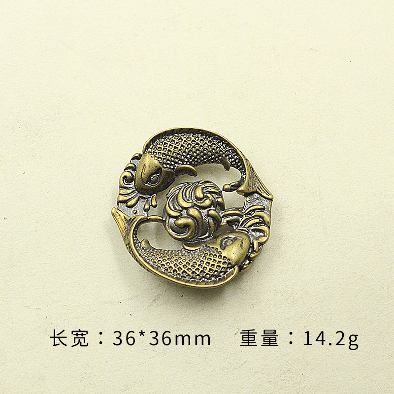 双魚真鍮の金