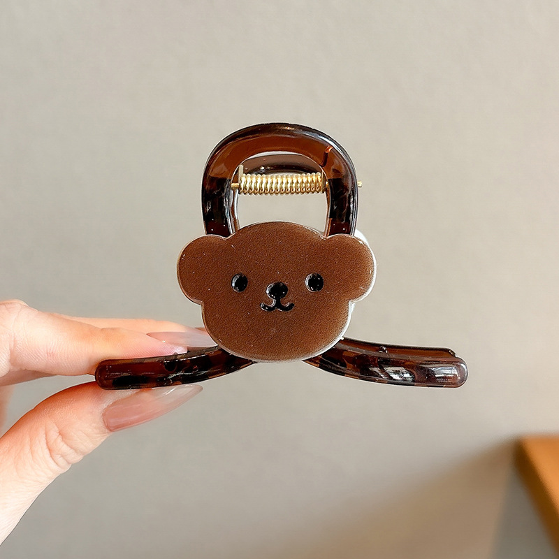 2#【ティーブラウン】中クマグリッパー-8cm