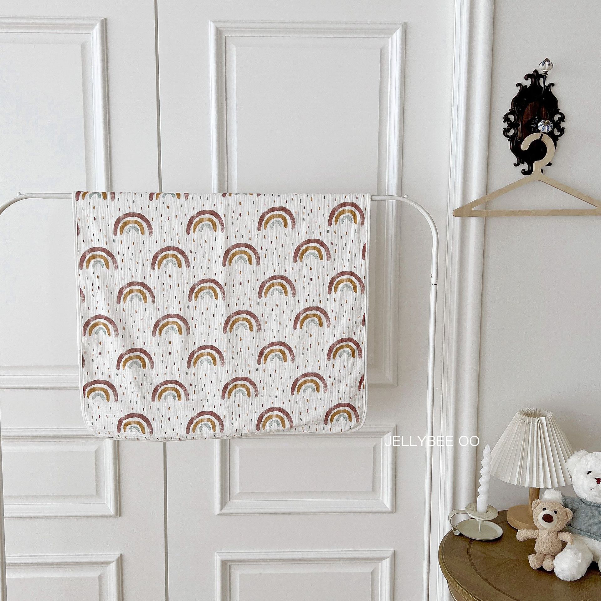 大きな虹-四段の大きなタオル