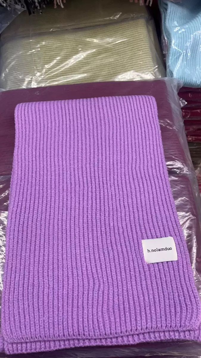 小布ラベル 無地(薄紫)