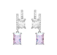 金箔角砂糖ピアス オーロラカラー