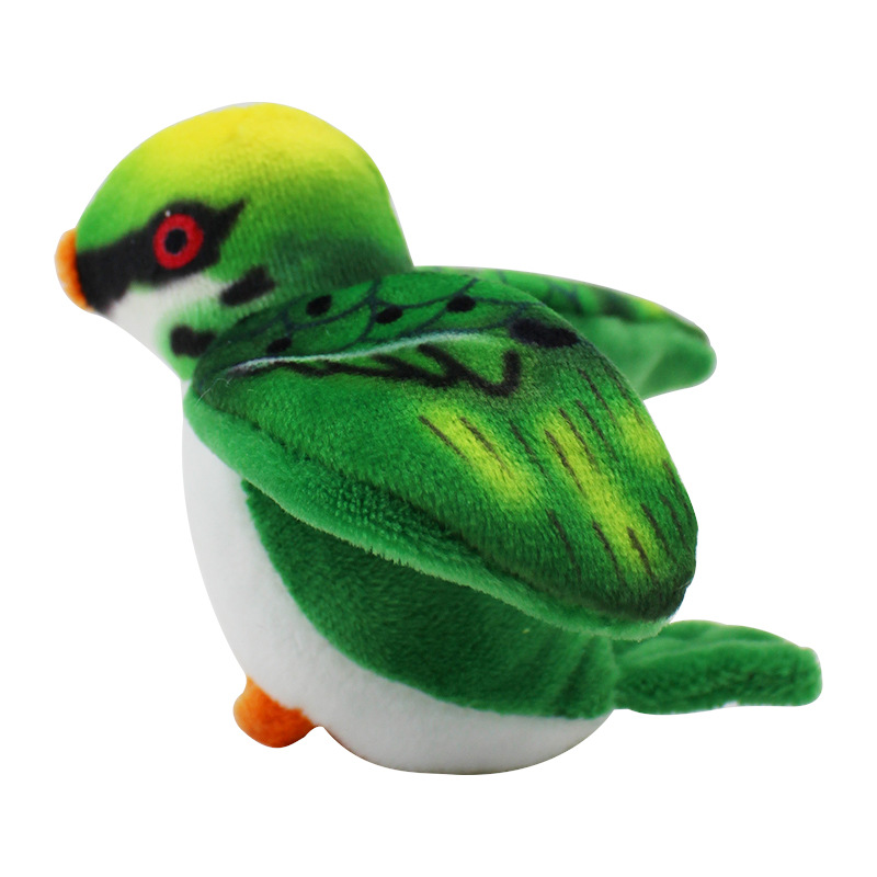 10cm緑の小鳥