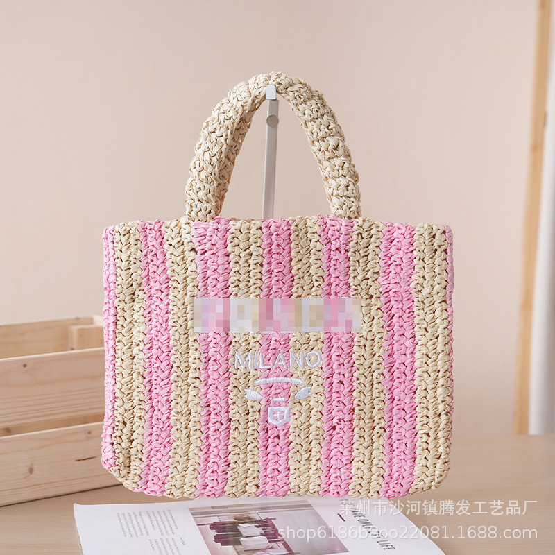 ピンクのストライプ