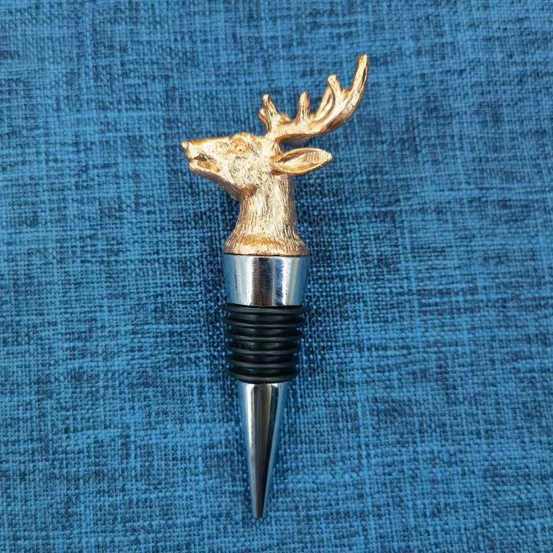 バラ金鹿頭酒瓶栓