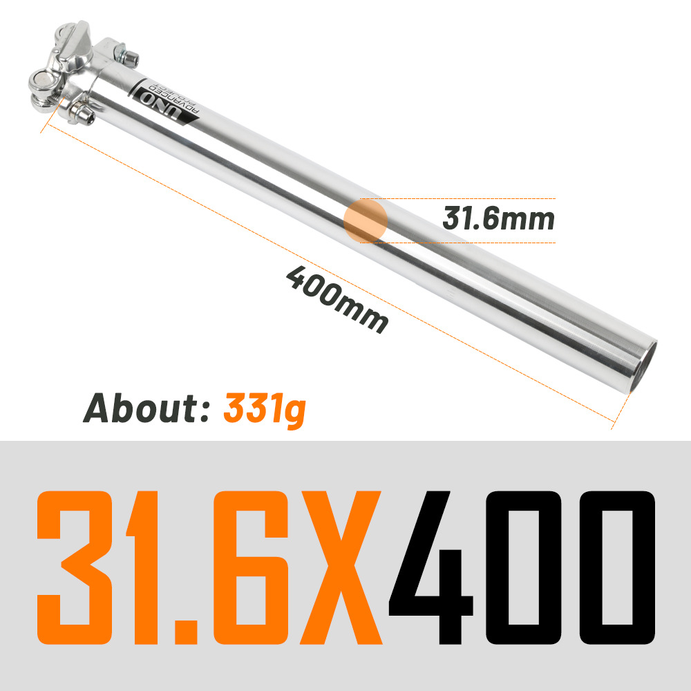 シルバーストレートヘッド 31.6*400MM