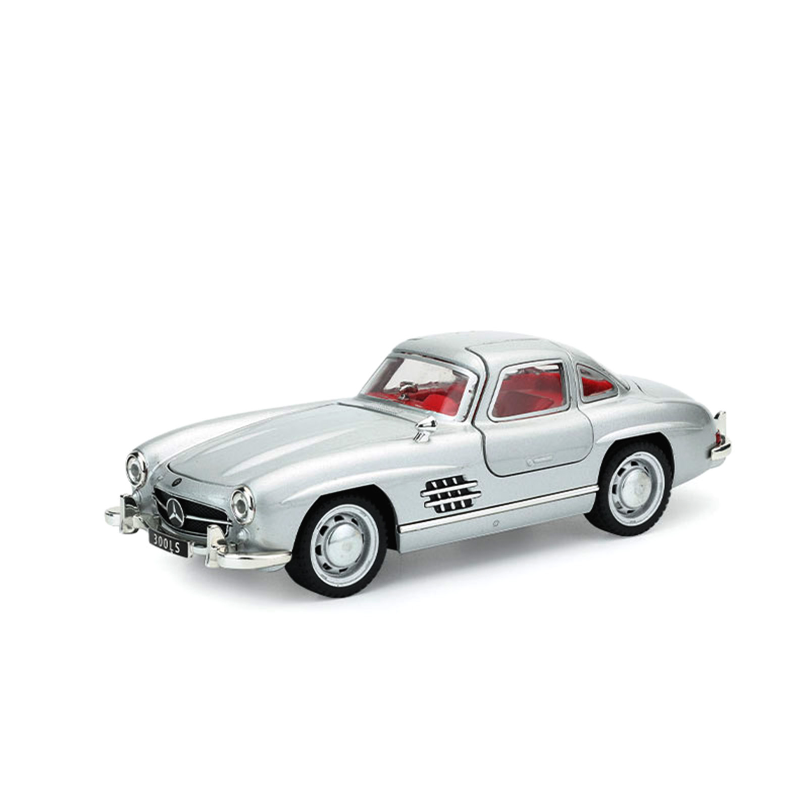 1:32-300SL-箱入り-シルバー(台座付き)
