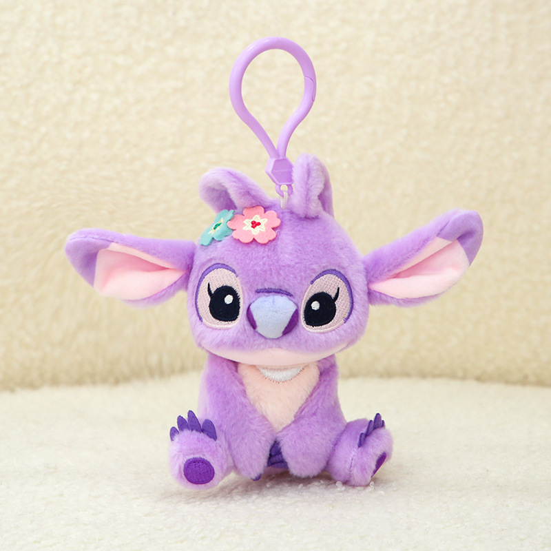 10cm パープルエンジェルラベンダーペンダント
