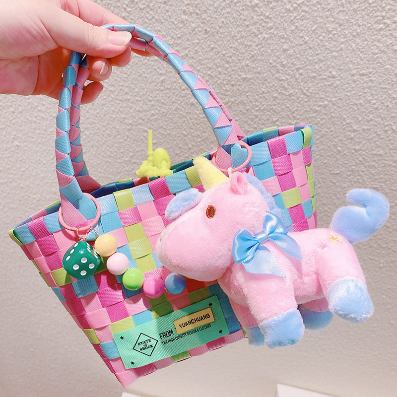 7.a 08トランペットdu角獣粉青棋格編み金