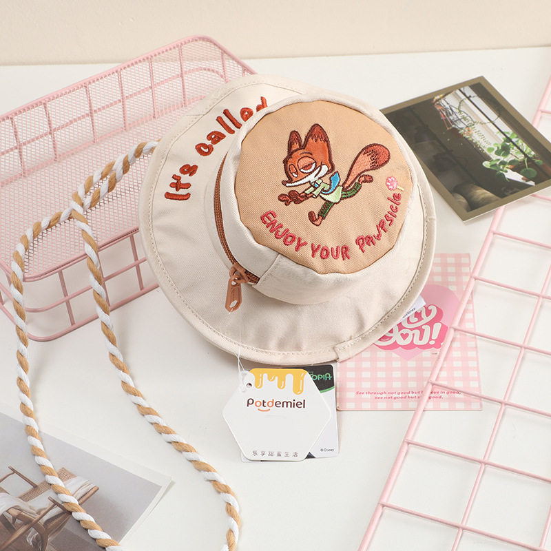 ディズニー ズートピア ニック バケットハット クロスボディバッグ