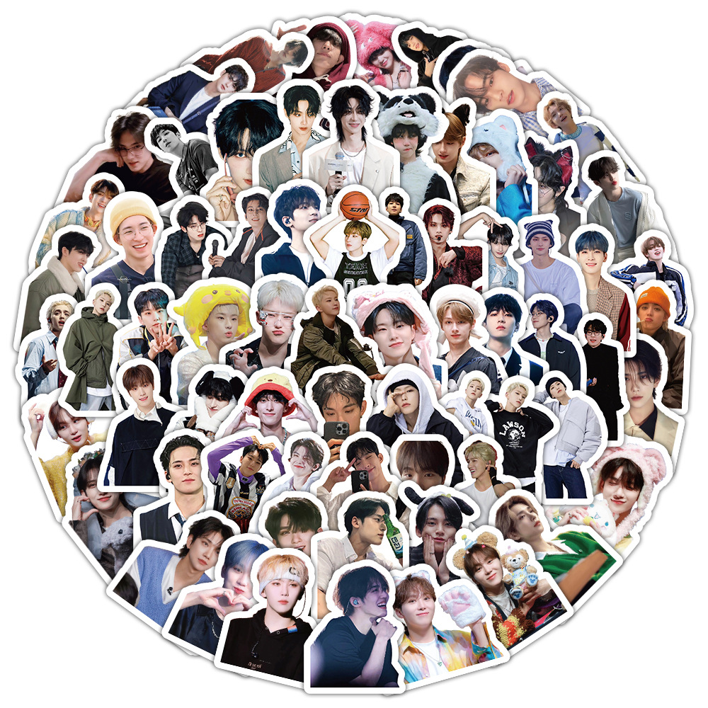 100PCS-Seventeen男性グループ(絶妙な紙カードパッケージ)