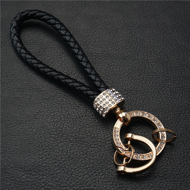 ゴールドバックル黒紐