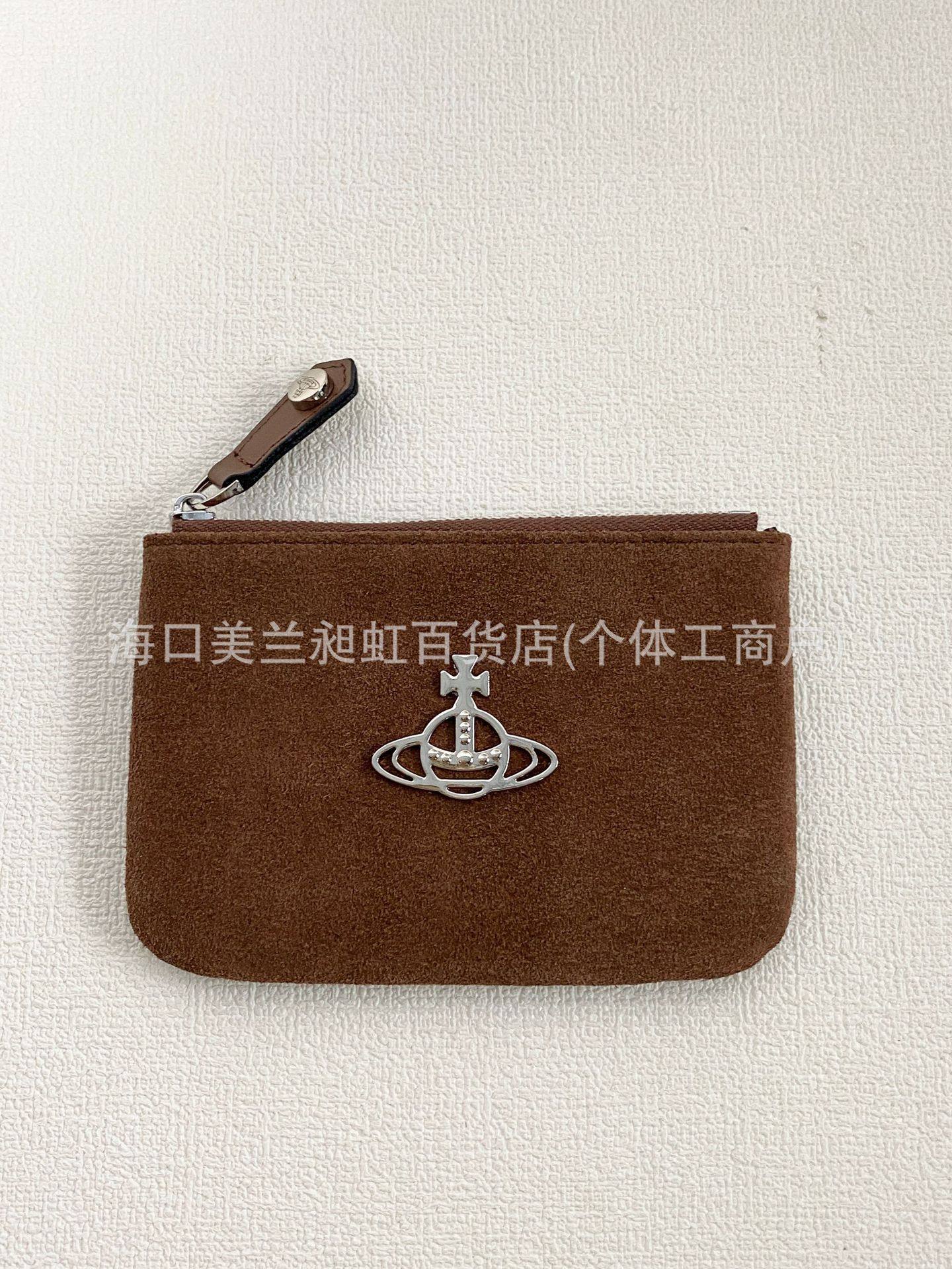 キャラメルベルベット小銭入れ